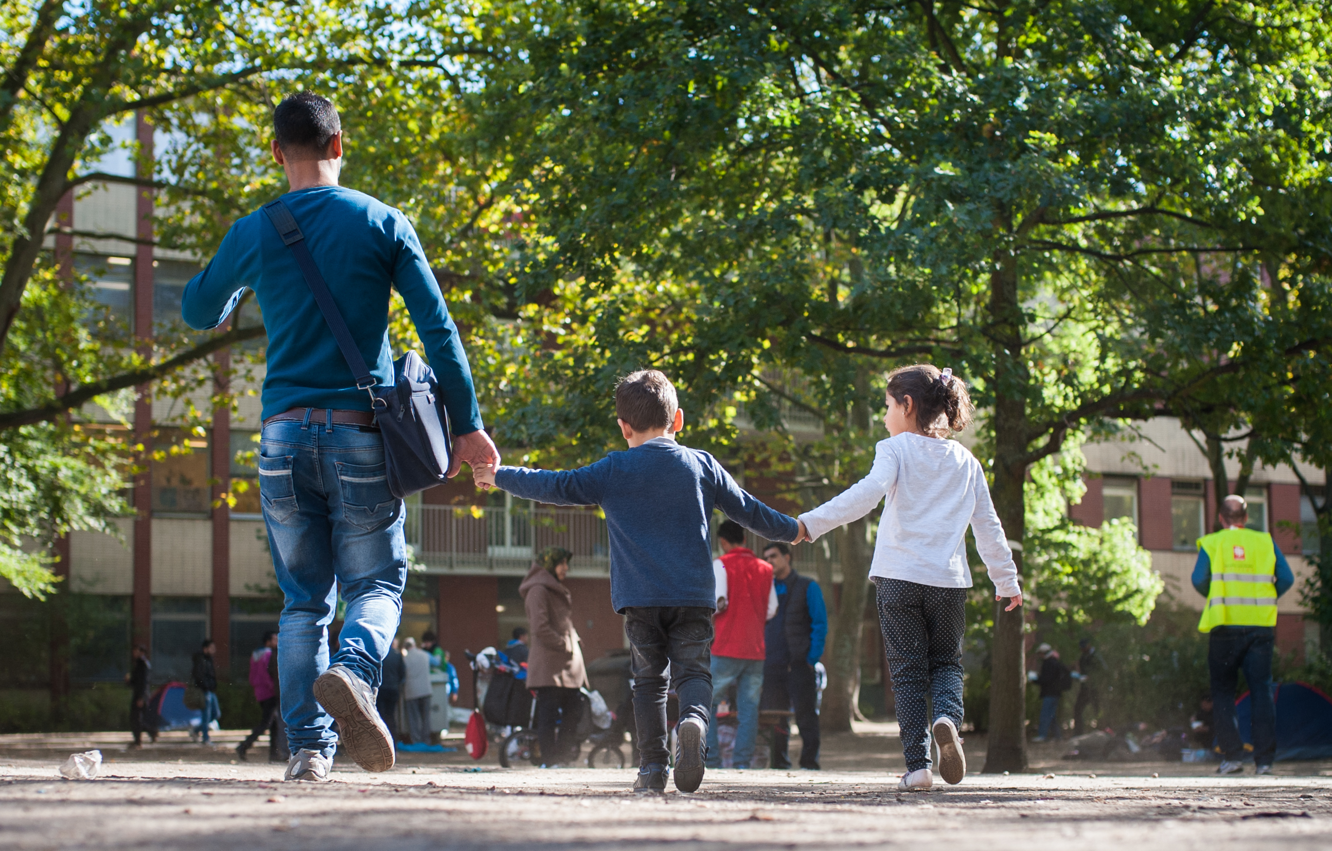 Flüchtlinge, Erstaufnahme, Berlin