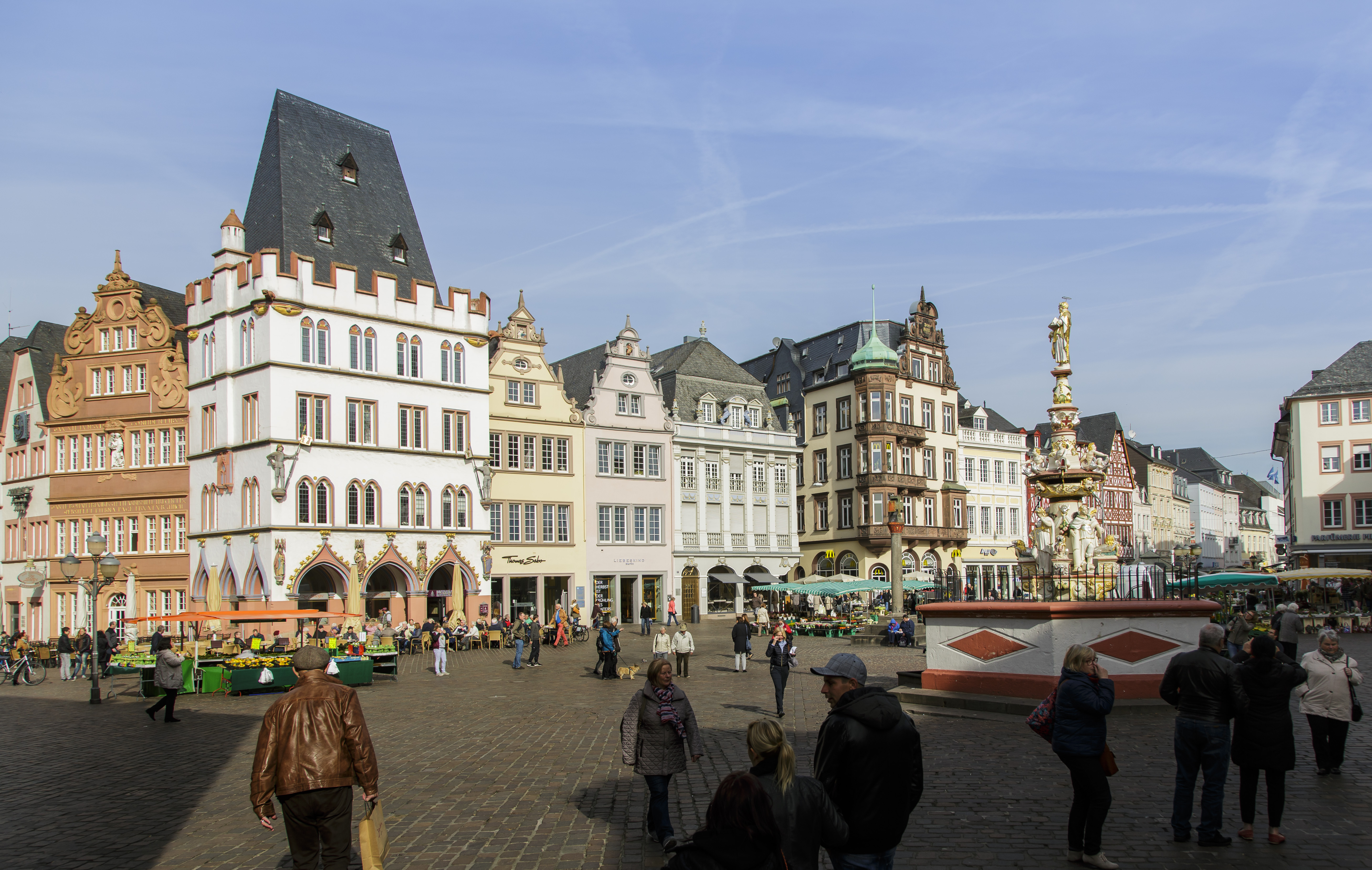 Markplatz in Trier, Archivbild aus dem Jahr 2015.