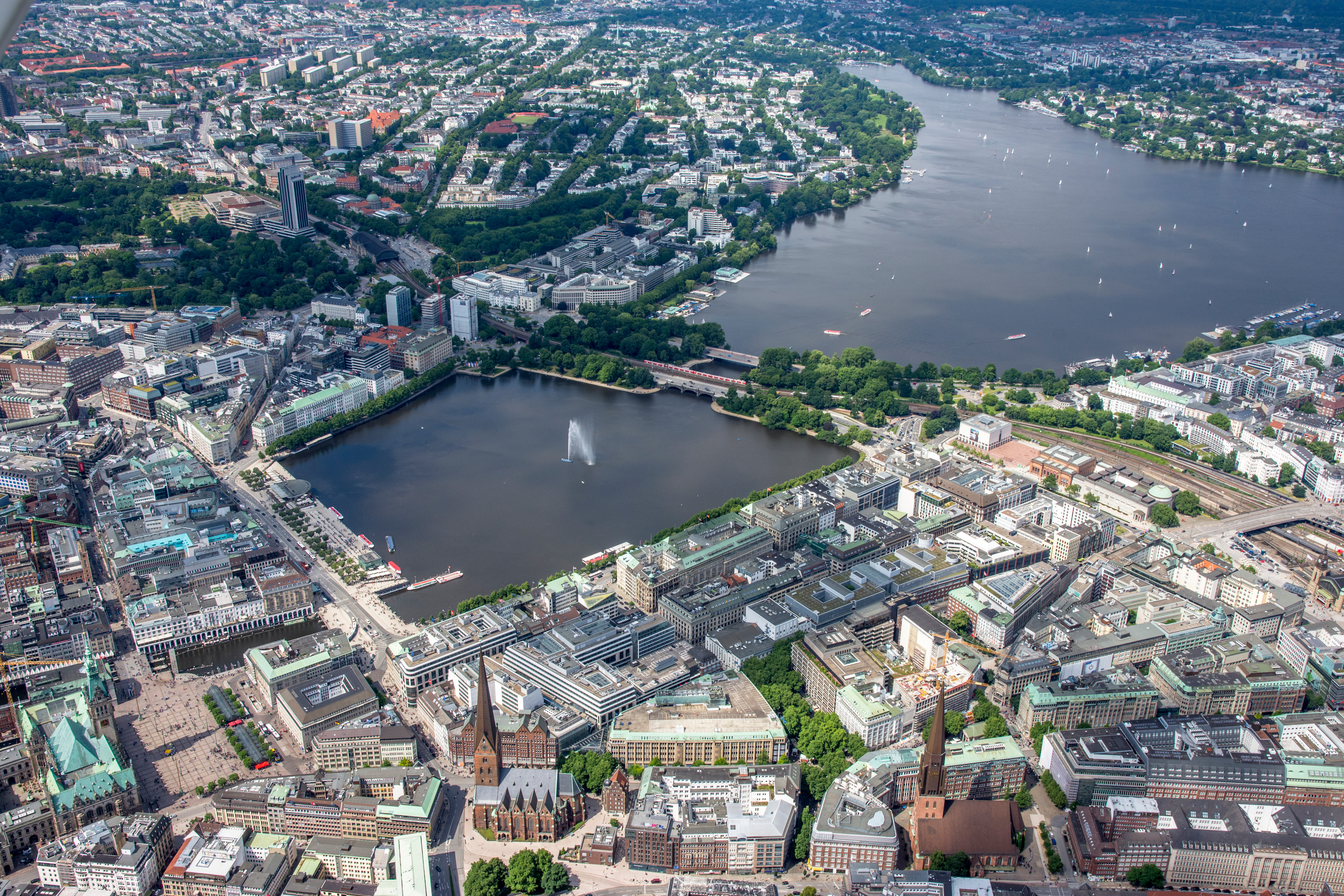 Hamburg Luftbild