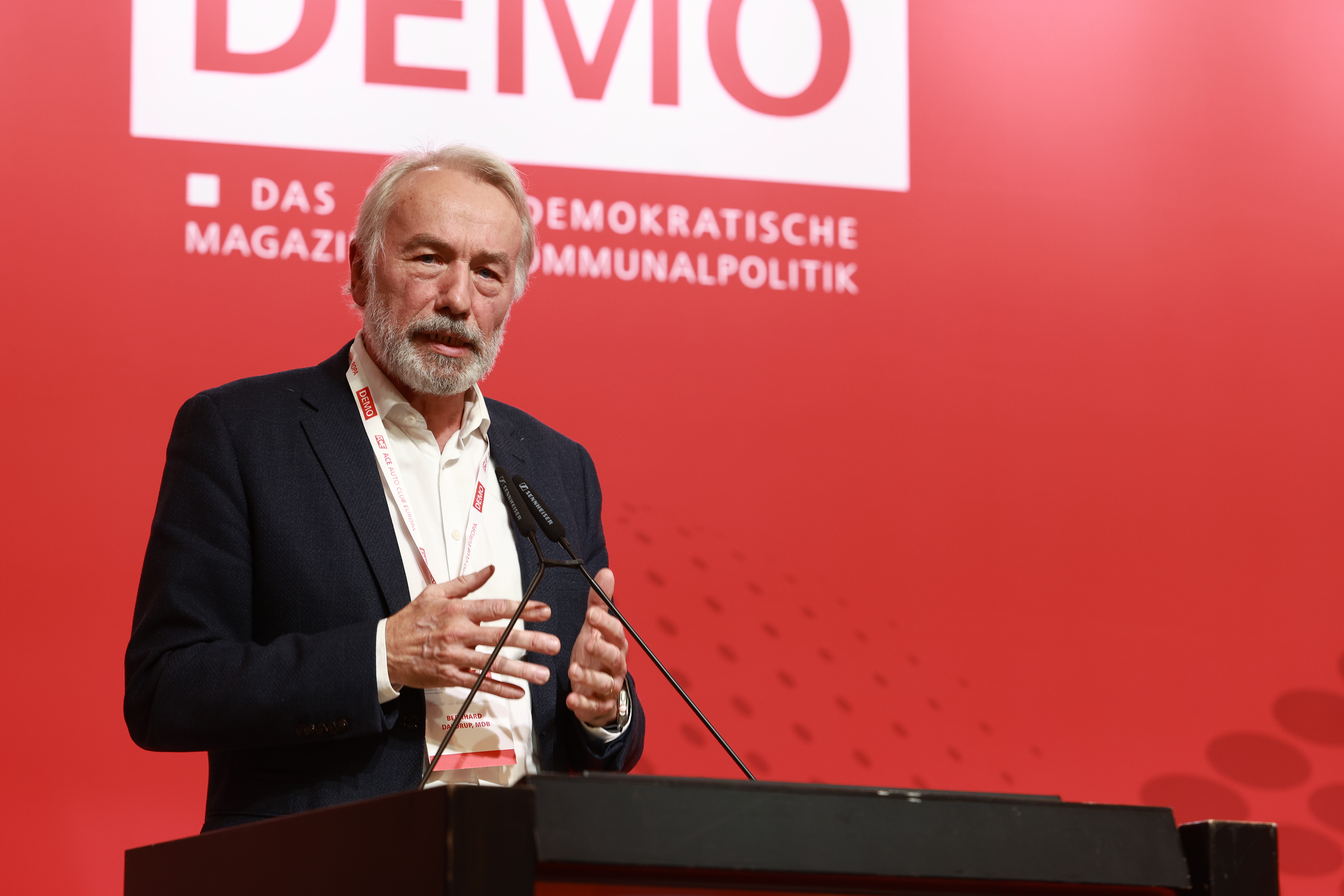 Bernhard Daldrup am Rednerpult