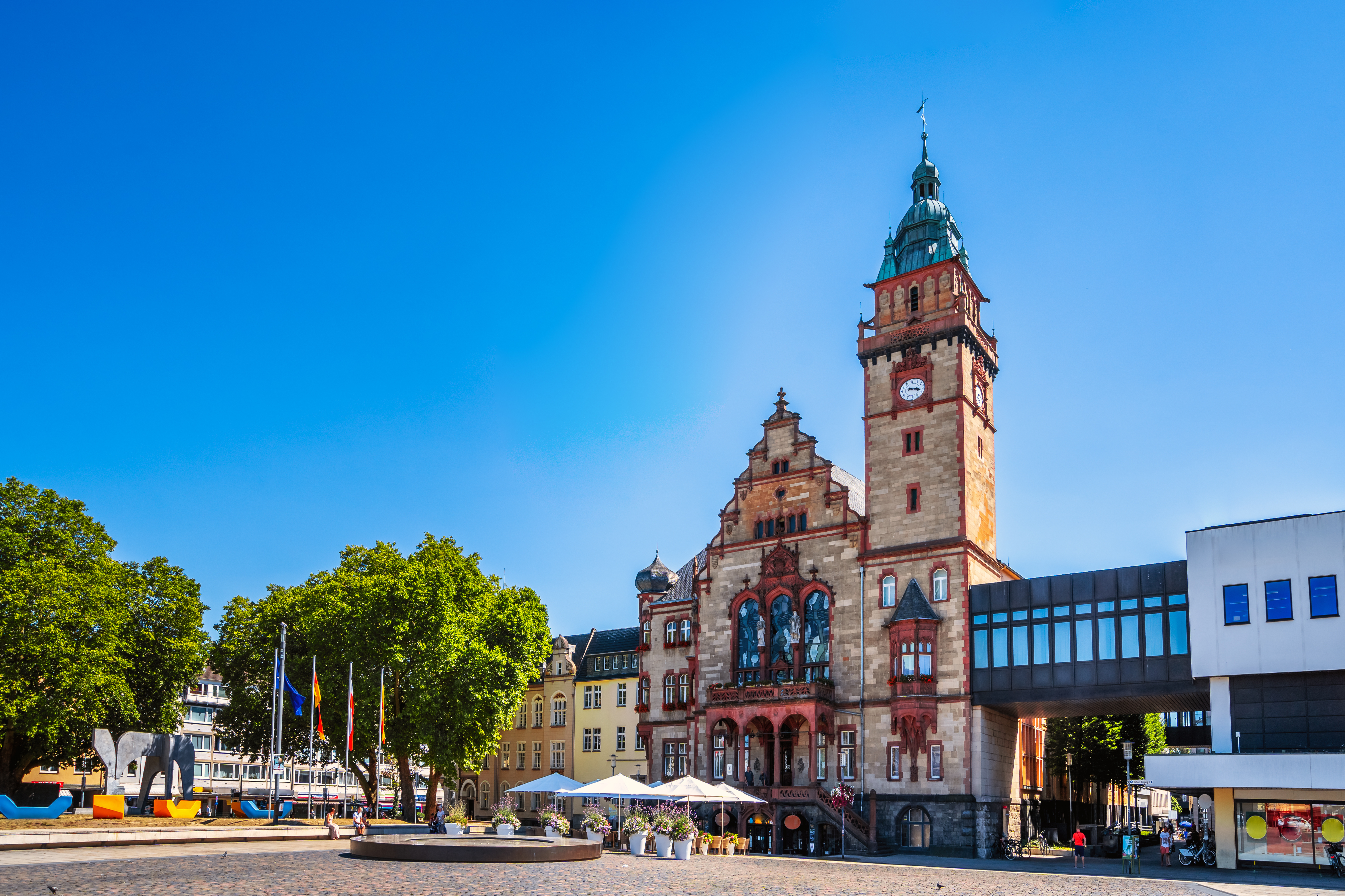 Marktplatz im Stadtteil Rheydt