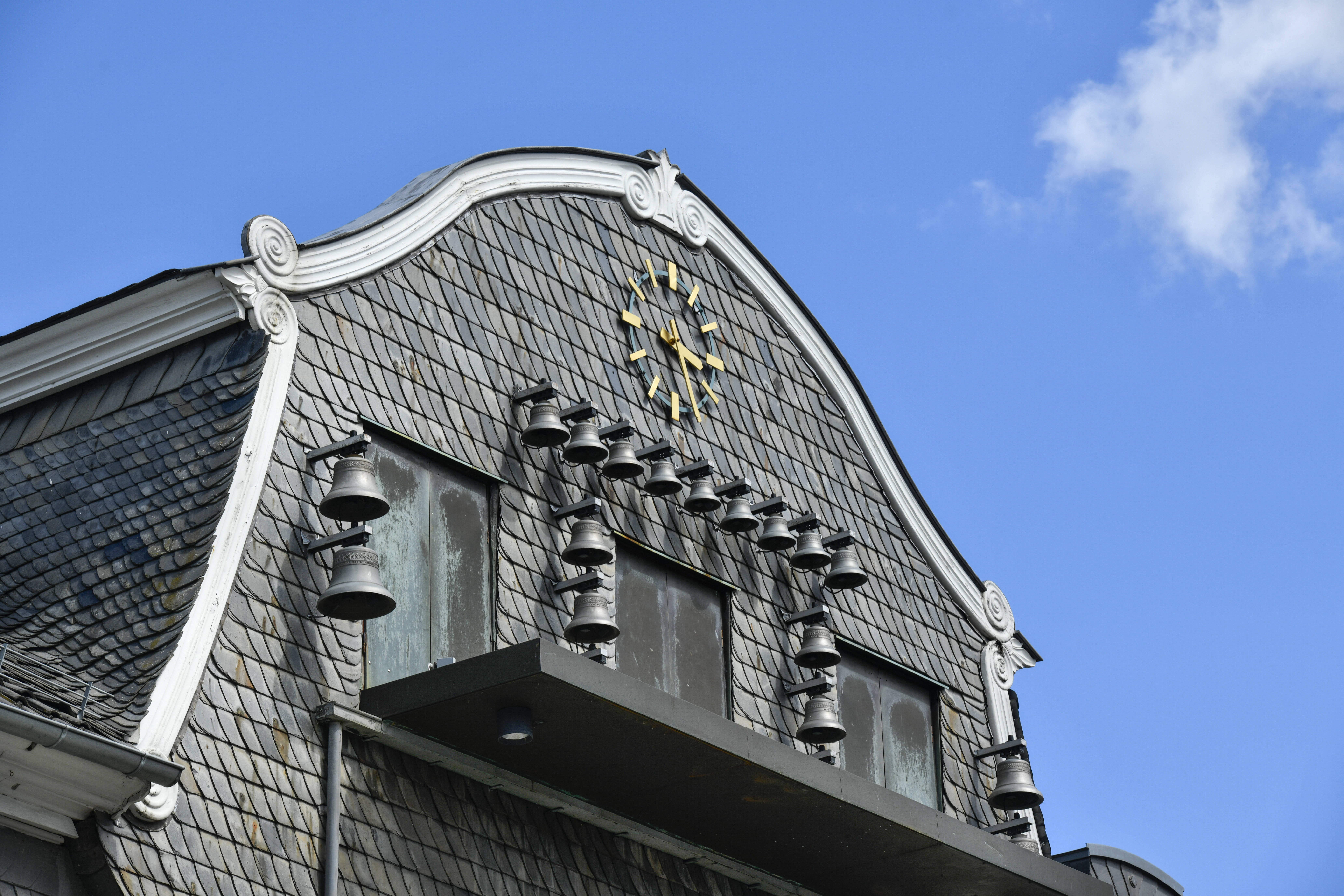 Glockenspiel am Kämmereigebäude der Stadt Goslar