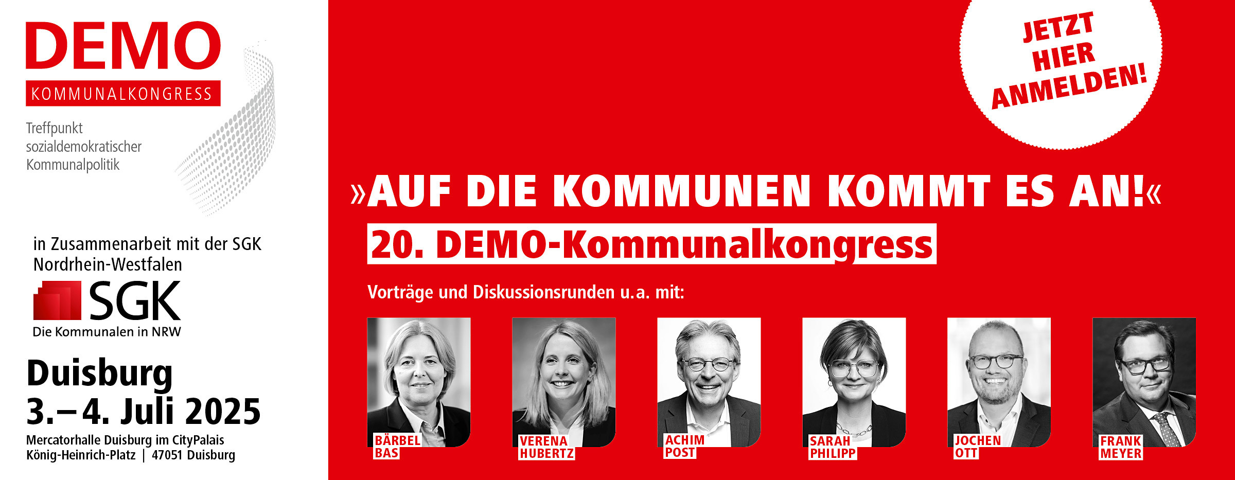 Banner DEMO-Kommunalkongress